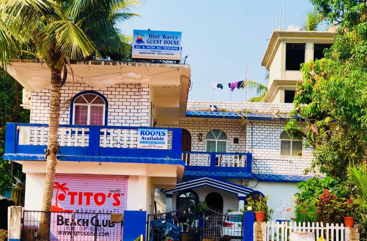 Blue Waves Guest House Calangute Exterior foto